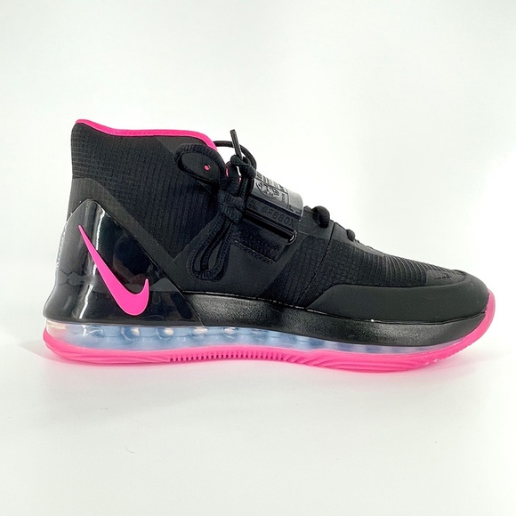 Nike Air Force Max "Pink Blast" Basketball Shoe - Picture 3 of 8